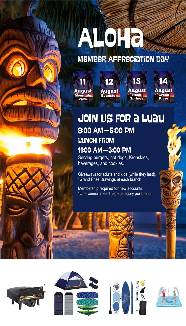 Aloha, Member Appreciation Day