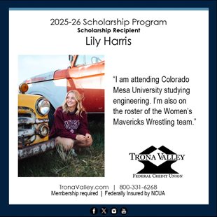 2025-26 Scholarship Program, Scholarship Recipient Lily Harris