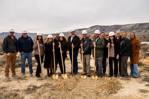 New Headquarters Groundbreaking, group image